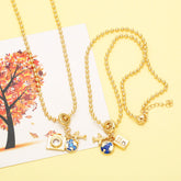 Fashion Creative Airplane Pendant Necklace